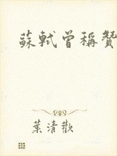苏轼曾称赞王维