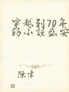 穿越到70年代的小说盛安宁免费阅读