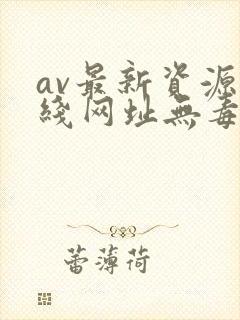 av最新资源在线网址无毒