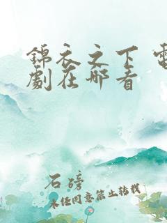 锦衣之下 电视剧在哪看 锦衣之下 电视剧在哪看