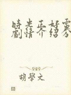 时光正好电视剧剧情介绍分集