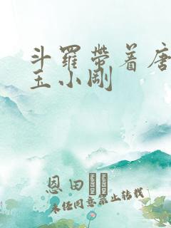 斗罗带着唐三打玉小刚