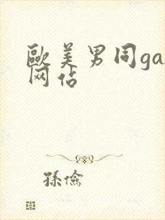欧美男同gay网站