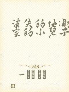 消失的他:财阀家的小儿子 消失的他:财阀家的小儿子