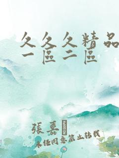 久久久精品人妻一区二区