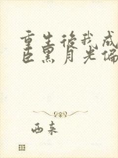 重生后我成了奸臣黑月光偏方方