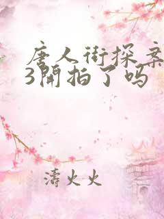 唐人街探案网剧3开拍了吗 唐人街探案网剧3开拍了吗