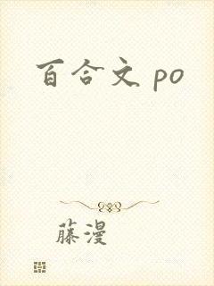 百合文 po