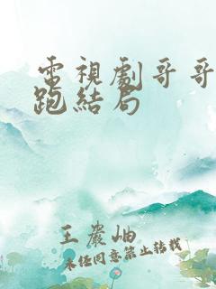 电视剧哥哥你别跑结局