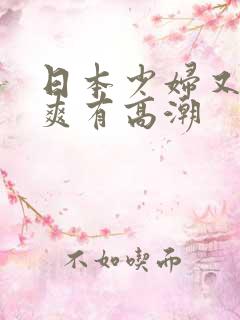 日本少妇又色又爽有高潮