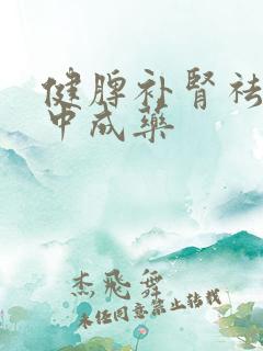 健脾补肾祛湿气中成药