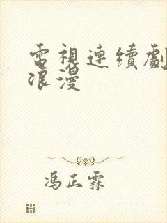 电视连续剧私藏浪漫