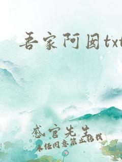 吾家阿囡txt