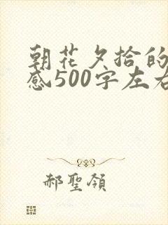 朝花夕拾的读后感500字左右