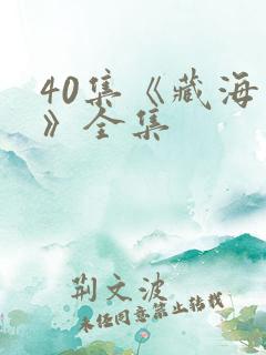40集《藏海传》全集 40集《藏海传》全集