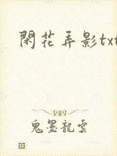 闲花弄影txt