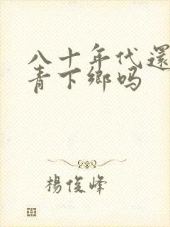 八十年代还有知青下乡吗