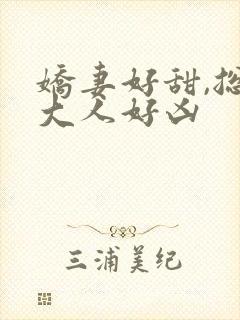 娇妻好甜,总裁大人好凶