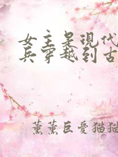 女主是现代特种兵穿越到古代的小说