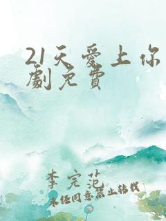21天爱上你泰剧免费