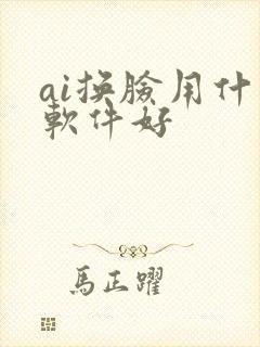 ai换脸用什么软件好