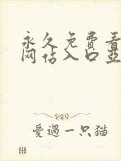 永久免费看mv网站入口亚洲精品影视