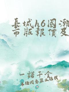 长城h6国潮都市版报价及图片