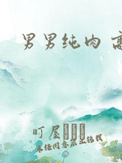 男男纯肉 高h