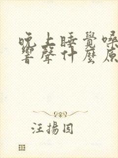 晚上睡觉嗓子有响声什么原因 晚上睡觉嗓子有响声什么原因