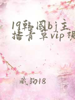 19韩国bj主播青草vip视频