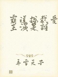 霸道总裁爱上我主演是谁