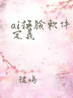 ai换脸软件自定义