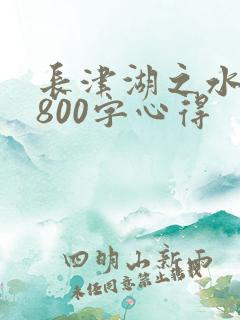 长津湖之水门桥800字心得