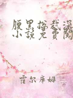 腹黑总裁深深爱小说免费阅读