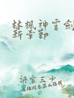 林枫神霄剑宗最新章节