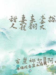 甜妻来袭总裁大人宠翻天 甜妻来袭总裁大人宠翻天