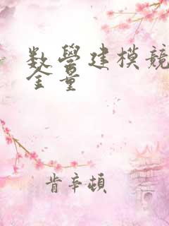 数学建模竞赛含金量