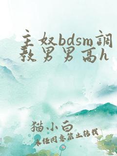 主奴bdsm调教男男高h
