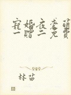 宠婚夜袭萌妻买一赠二免费阅读