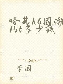 哈弗h6国潮版15t多少钱