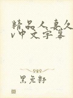 精品人妻久久av中文字幕