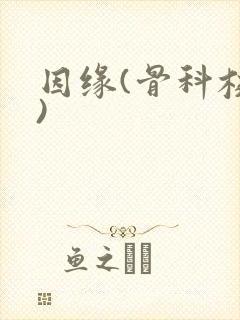 因缘(骨科校园)