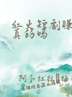 红火短剧赚钱是真的吗 红火短剧赚钱是真的吗