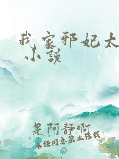 我家邪妃太嚣张 小说