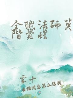 全职法师莫凡中阶觉醒