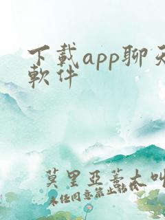 下载app聊天软件 下载app聊天软件