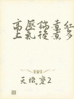 高压锅煮红豆汤上气后煮多久