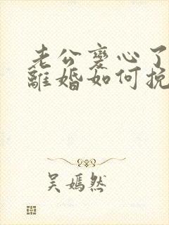 老公变心了非要离婚如何挽留