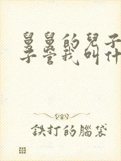 舅舅的儿子的儿子管我叫什么