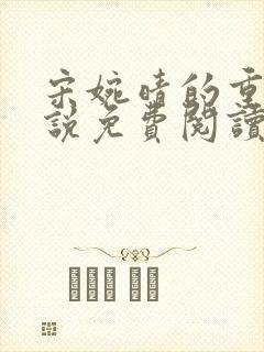 宋婉晴的重生小说免费阅读全文 宋婉晴的重生小说免费阅读全文